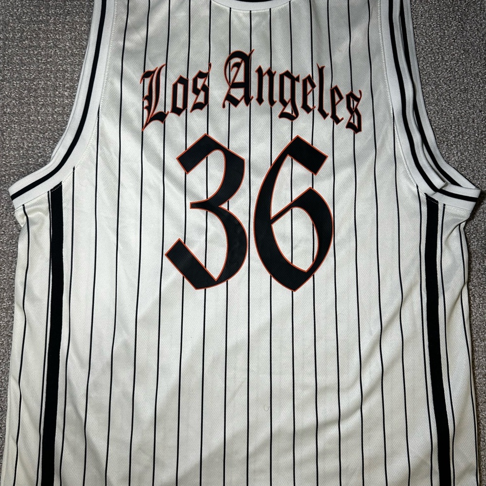 Primark Los Angeles Striped Jersey - Black and White